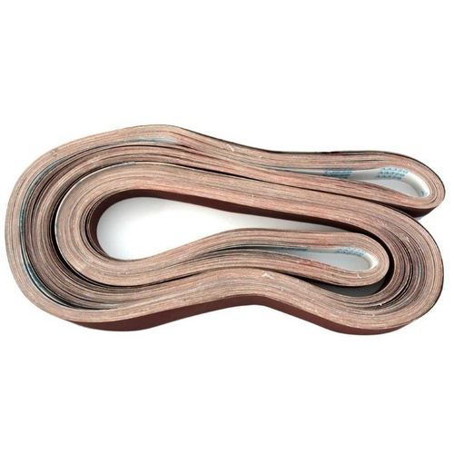 Aluminium Oxide Flexible Sanding Belts  50 x 4270- 120,150, 180, 240, 320, 400 Grits