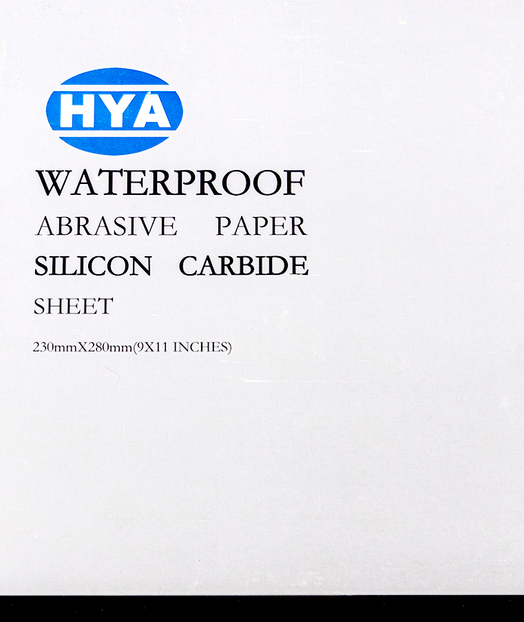 DEERFOS 10 Pack 9x11 Wet & Dry Sanding Sheets | Silicon Carbide Sandpaper Black AC768