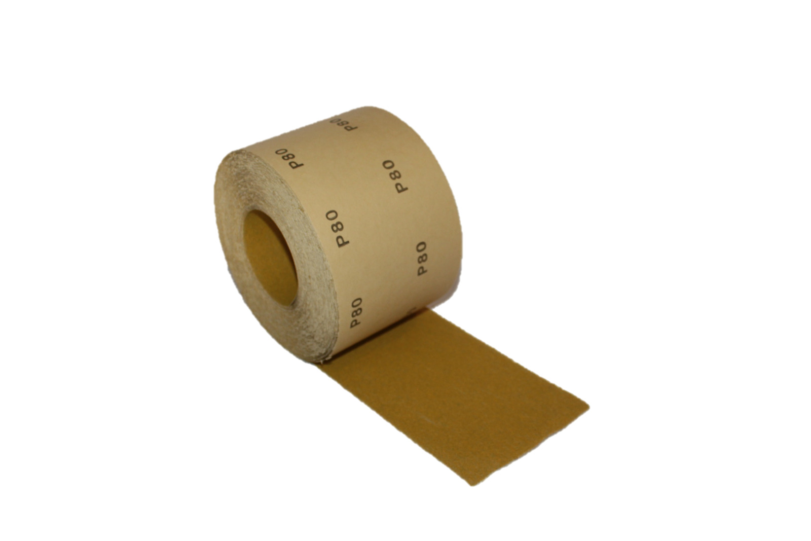 115mm x 25m YELLOW ALUMINIUM OXIDE DRY SANDING ROLL FOR PAINTERS TIMBER
