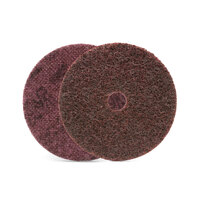 10 Pack- 3M 100x16mm NON WOVEN Surface Conditioning Disc #Medium