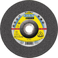 Klingspor A24R/36 Grinding Disc Medium 125mm x 6 x 22.23 Box of 10 2830