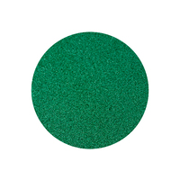 150mm (6") Green Hook and Loop Sanding Film Disc No Hole