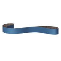 25 x Klingspor Zirconia  10mm x 330mm Filing Belt for Stainless Steel CS411X 60 Grit
