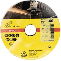Klingspor Fibre Disc Aluminium Oxide 16 Grit 100 x 16mm CS561 Round Hole - Box of 25 (65708)
