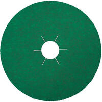 Klingspor Green Ceramic 100mm x16mm Multibond Fibre Disc for Stainless Steel FS966