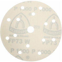 100pcs Klingspor Al. Oxide 150mm Hook & Loop GLS47 Film Sanding Disc for Paint, Filler FP73WK