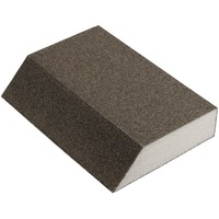 Klingspor Abrasive Hand Block with Angled egde Al. Oxide 125 x 89 x 25mm SK700A