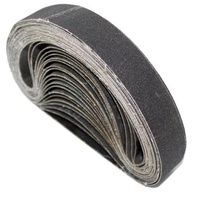 30mm x 533mm(1-3/16"x21") Silicon Carbide Portable Cloth Linishing Belt-Various Grits