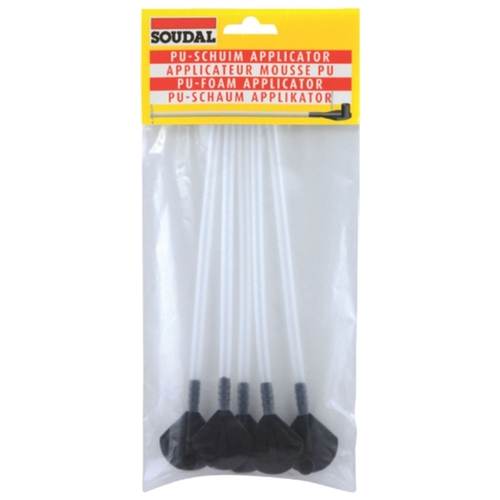Soudal PU Foam Adaptor Nozzles (Straw) Expanding Foam 5 Pack