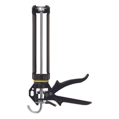 Soudal Dripless Heavy Duty Cartridge Gun Construction Chemical Black