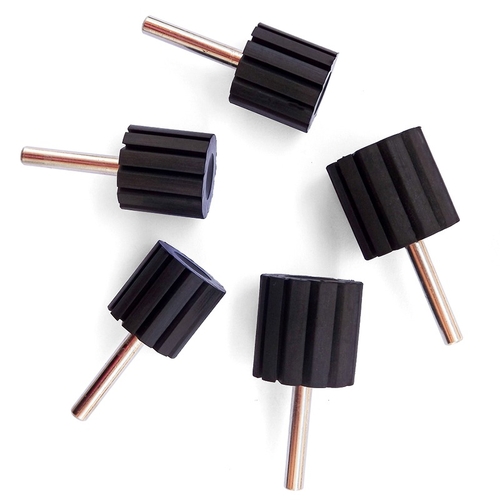 10x20x6mm - Reusable rubber drum for cylindrical abrasive sleeves ,Spiro/Spiral bands