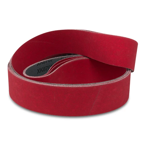 Pack of 10 - 10x330mm Ceramic XK870X Sanding Belt