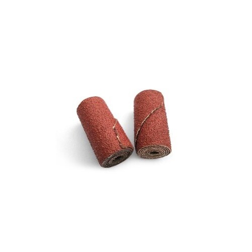 German Abrasive Cartridge Cylindrical Poliroll Aluminium Oxide 10mm x 38mm (3/8" X 1-1/2")#50,80,150 Grit - Pack of 10
