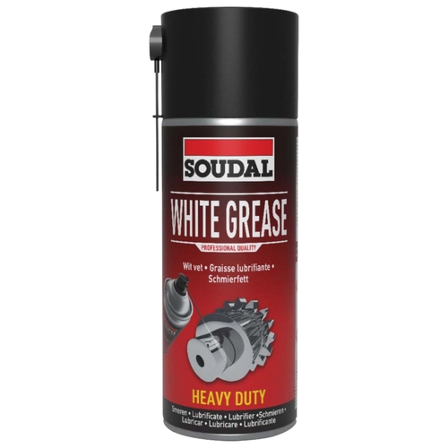 Soudal White Grease Adhesive Sealant 400ml
