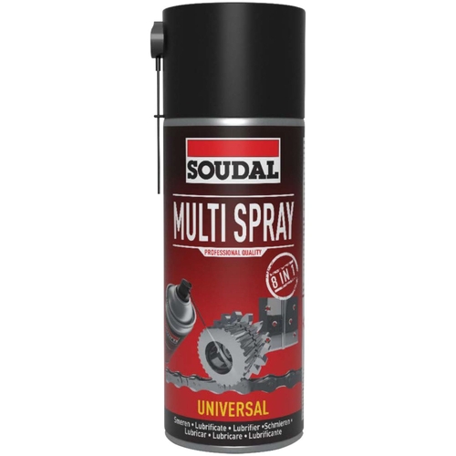 Soudal Multi Spray Cleaner 400ml 8 in 1