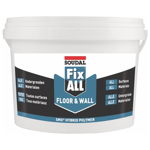 Soudal FixAll Floor & Wall Adhesive 4kg White