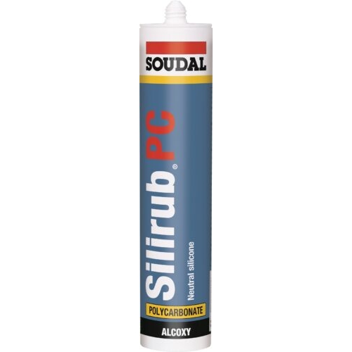Soudal Silirub PC Clear 300ml 123600