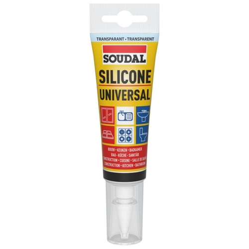 Soudal Universal Silicone Silicone Sealant 80ml White