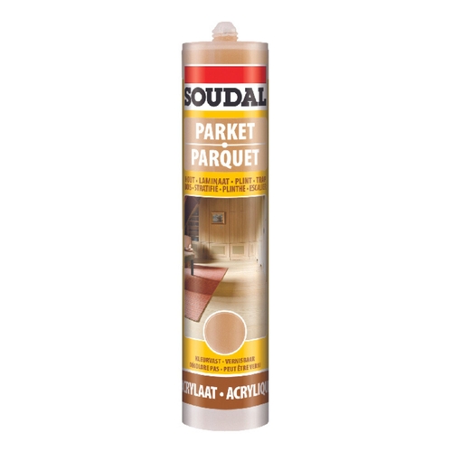 Soudal Timber & Parquet Seal Acrylic Sealant 290ml Medium Oak