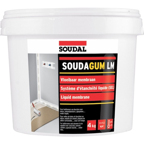 Soudal Soudagum LM Construction Chemical 4KG White