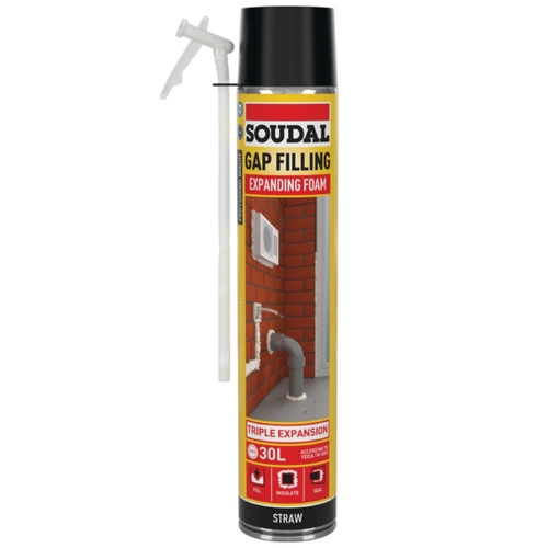 Soudal Gap Filling Expanding Foam Expanding Foam 750ML Straw
