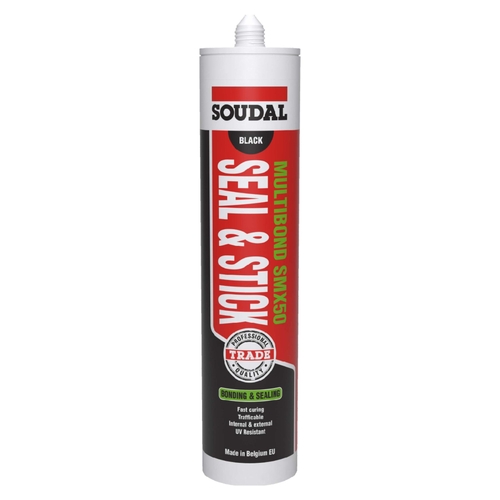 Soudal Multibond SMX50 Adhesive Sealant 290ml Black