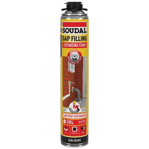 Soudal Gun Grade Expanding Foam (Screw Top) Expanding Foam 750ML