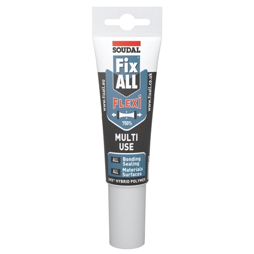 Soudal FixAll Flexi PU Sealant 125ml White