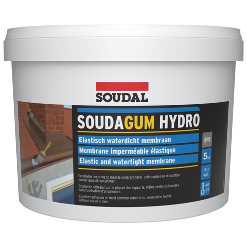Soudal Soudagum Hydro Membrane Sealant 10KG Grey