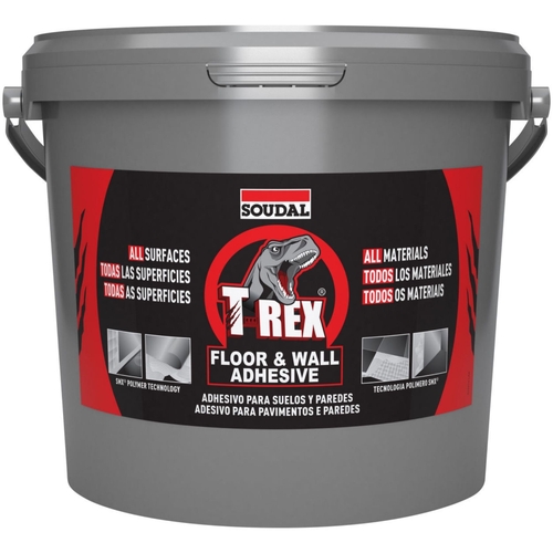 Soudal T-Rex Power Floor & Wall Adhesive 4kg White