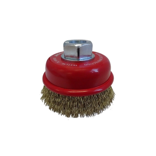 Josco 75mm Multi-Thread Tyre Cord Cup Brush Pack of 2