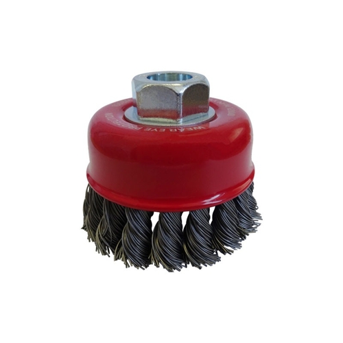 Josco 75mm Multi-Thread Twistknot Cup Brush Pack of 3