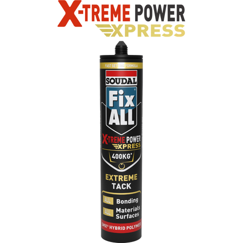 Soudal Fix ALL X-TREME Power XPRESS Adhesive Sealant (Immediate Strength) -168150