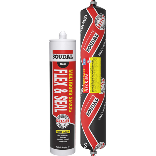 Soudal Multibond SMX25 Adhesive Sealant 600ml Charcoal