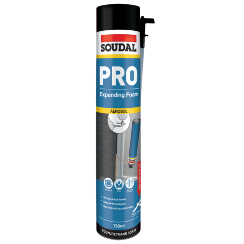 Soudal Soudal Pro Expanding Foam Aerosol 750ML Straw