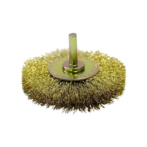 Josco 80mm x 15mm Brass High Speed Decarbonising Brush Pack of 5