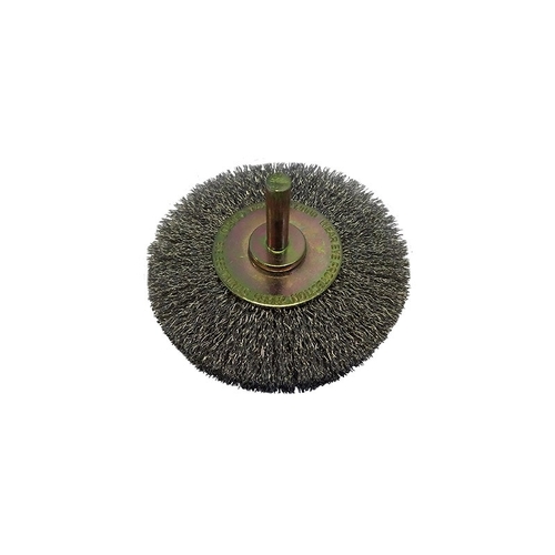 Josco 80mm High Speed Crimped Stainless Steel Wheel Brush Pack of 5