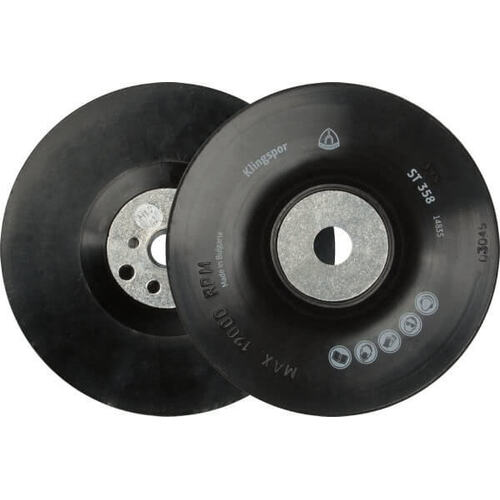 Klingspor Fibre Disc Backing Pad Smooth 100mm x 16 Bore for M10 305190 ST358