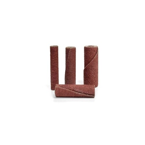 German Abrasive Cartridge Cylindrical Poliroll Aluminium Oxide 6mm x 38mm (1/4" X 1-1/2" )#50,80,150 Grit - Pack of 10