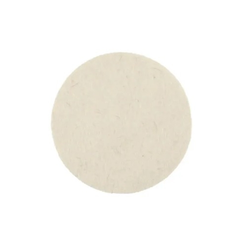 Mirka Polishing Felt Pad 77x6mm Grip White, 2/Pack -7996007711