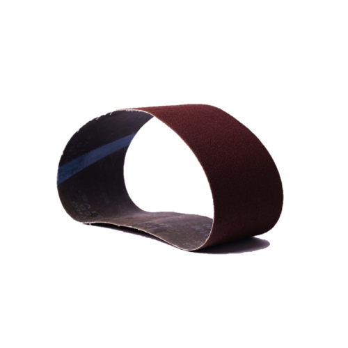 10 Pack - 100mm x 610mm (4"x24") Cloth Portable Sanding Belts - Aluminium Oxide in 40, 60, 100, 120, 150 Grits