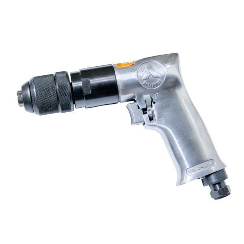 ALLIANCE Pneumatic 10mm Reversible Pistol Drill with Metal Keyless Chuck