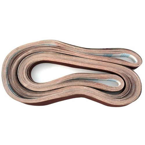 10 Pack- Aluminium Oxide Flexible Sanding Belts  50 x 4270- 80,120,150, 180, 240, 320, 400 Grits
