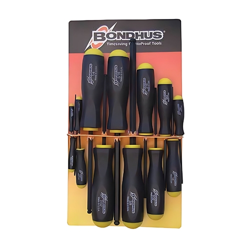 Sutton Tools Bondhus SET 13 BALL END SCRDVRS INCH SUTTON LABEL - BD10637