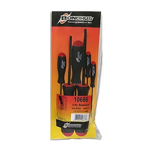 Sutton Tools Bondhus SET 6 BALL END SCRDVRS MM - SUTTON LABEL - BD10686