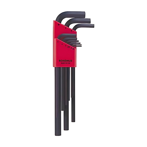 Sutton Tools Bondhus SET 9 HEX L-WR LONG 1.5-10MM - BD12199