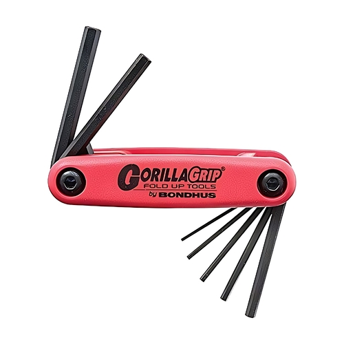 Sutton Tools Bondhus SET 7 HEX GORILLAGRIP FOLD UP 2-8MM - BD12587