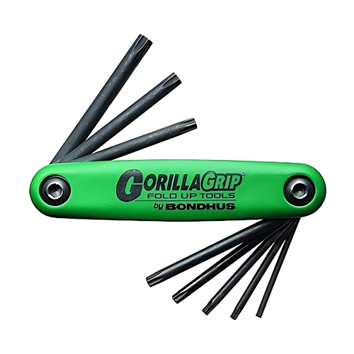 Sutton Tools Bondhus SET 8 TAMPER RESIST GORILLAGRIP TR9-TR40 - BD12638