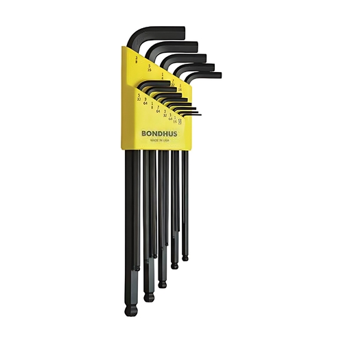 Sutton Tools Bondhus SET13 BALL END L-WR INCH XL 050-3/8 - BD16037