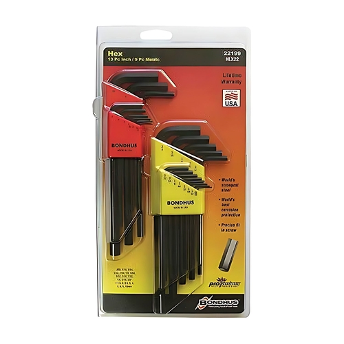 Sutton Tools Bondhus HEX L-WR DOUBLE PACK - BD22199